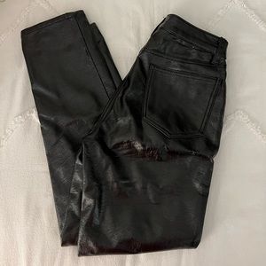 Faux Leather Pants, Size 26, BP Nordstrom